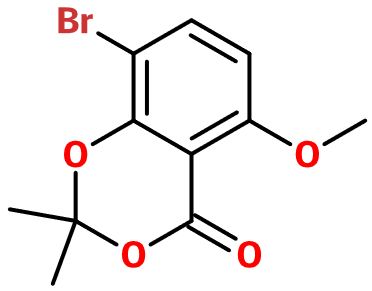 MC085169 8-Br-5-MeO-2,2-dimethyl-4H-1,3-benzodioxin-4-one